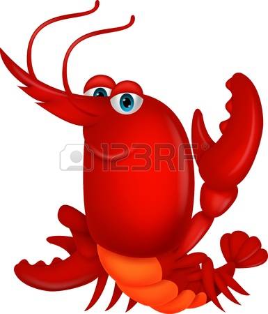 385x450 Crayfish Clipart Cute