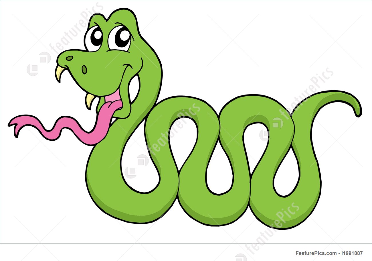 1300x911 Cute Snake Vector