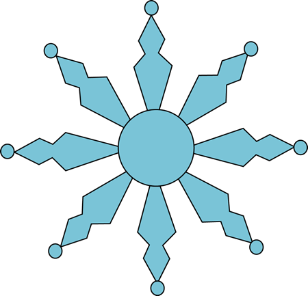 450x433 Catching Snowflakes Cliparts 187947