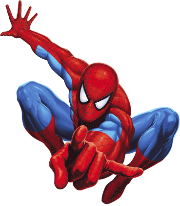 369x421 Spider Man Clipart Border