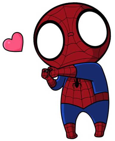 386x470 Spider Man Clipart Cute