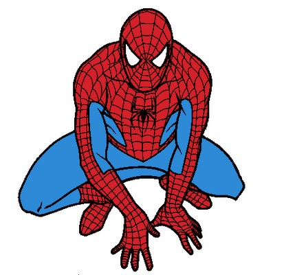 429x400 Spiderman Clipart For Kid