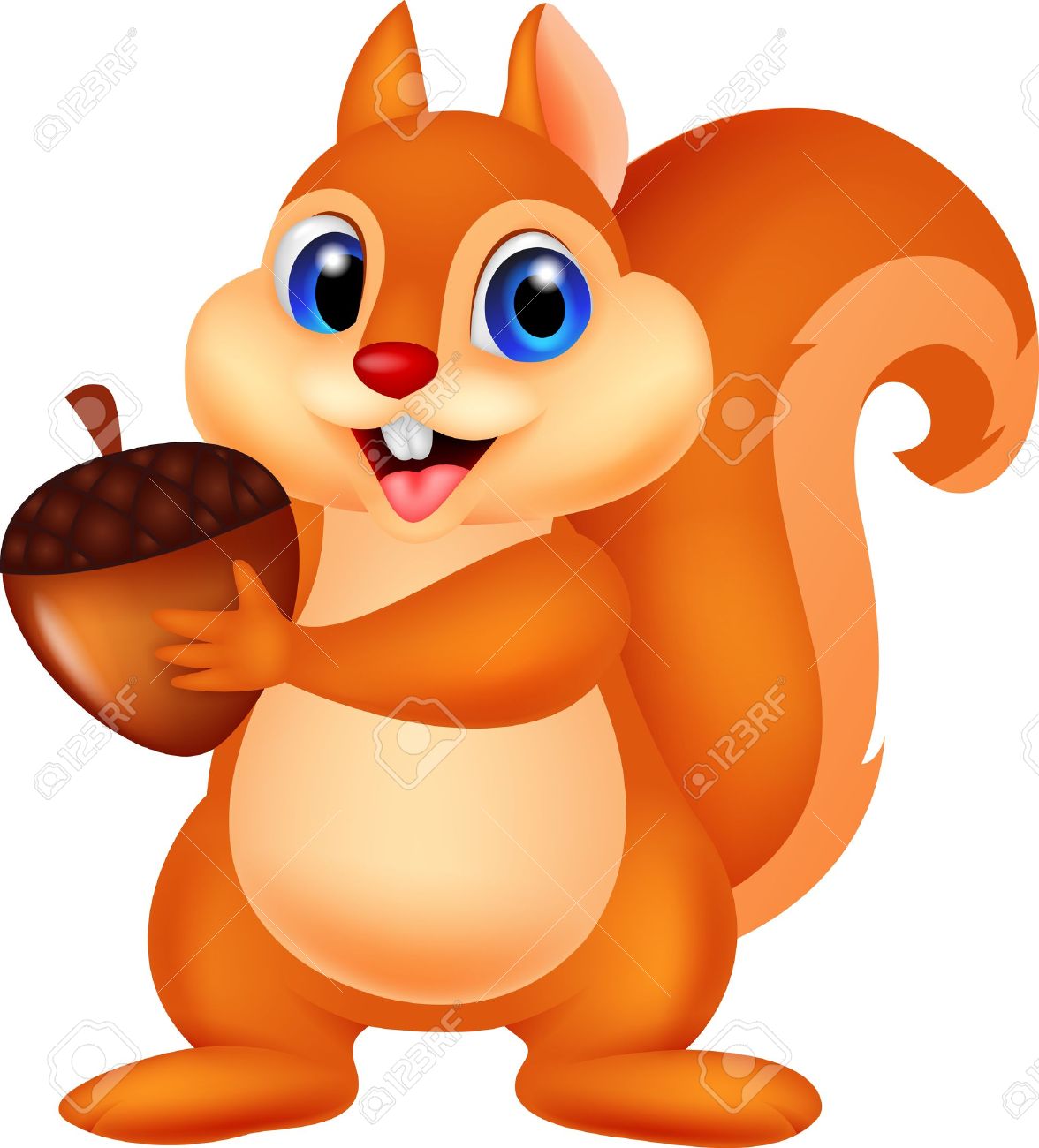 Cute Squirrel Clipart | Free download on ClipArtMag