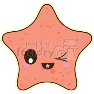 300x300 Royalty Free Starfish Vector Clip Art Image 393768 Vector Clip Art