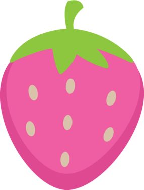 286x378 Pink Strawberry Clipart Clipartfox