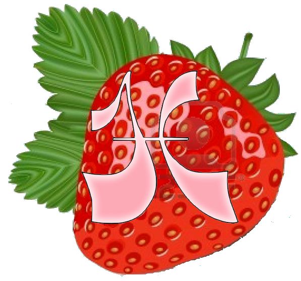 597x557 216 Best Strawberry Art Images Beautiful, Creative