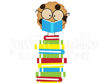 340x270 Pink Wagon Of Books Cute Digital Clipart Book Wagon Clip Art