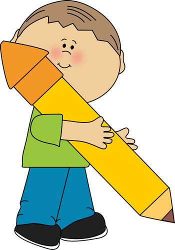 350x500 Cute Student Clipart