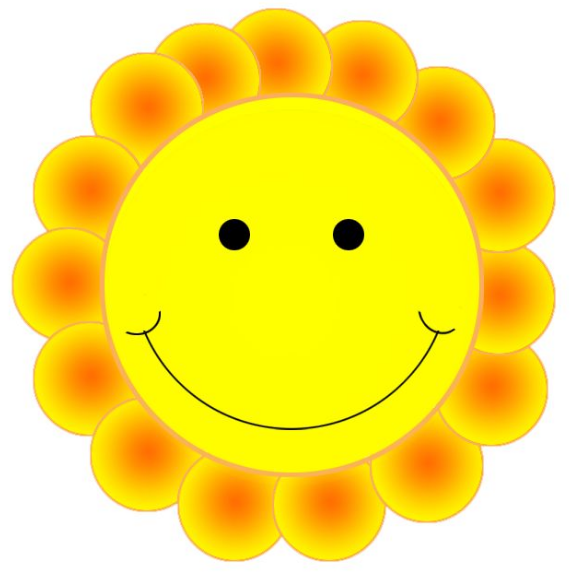 572x577 Latest{20} Sun Clipart Black And White Images Free Download