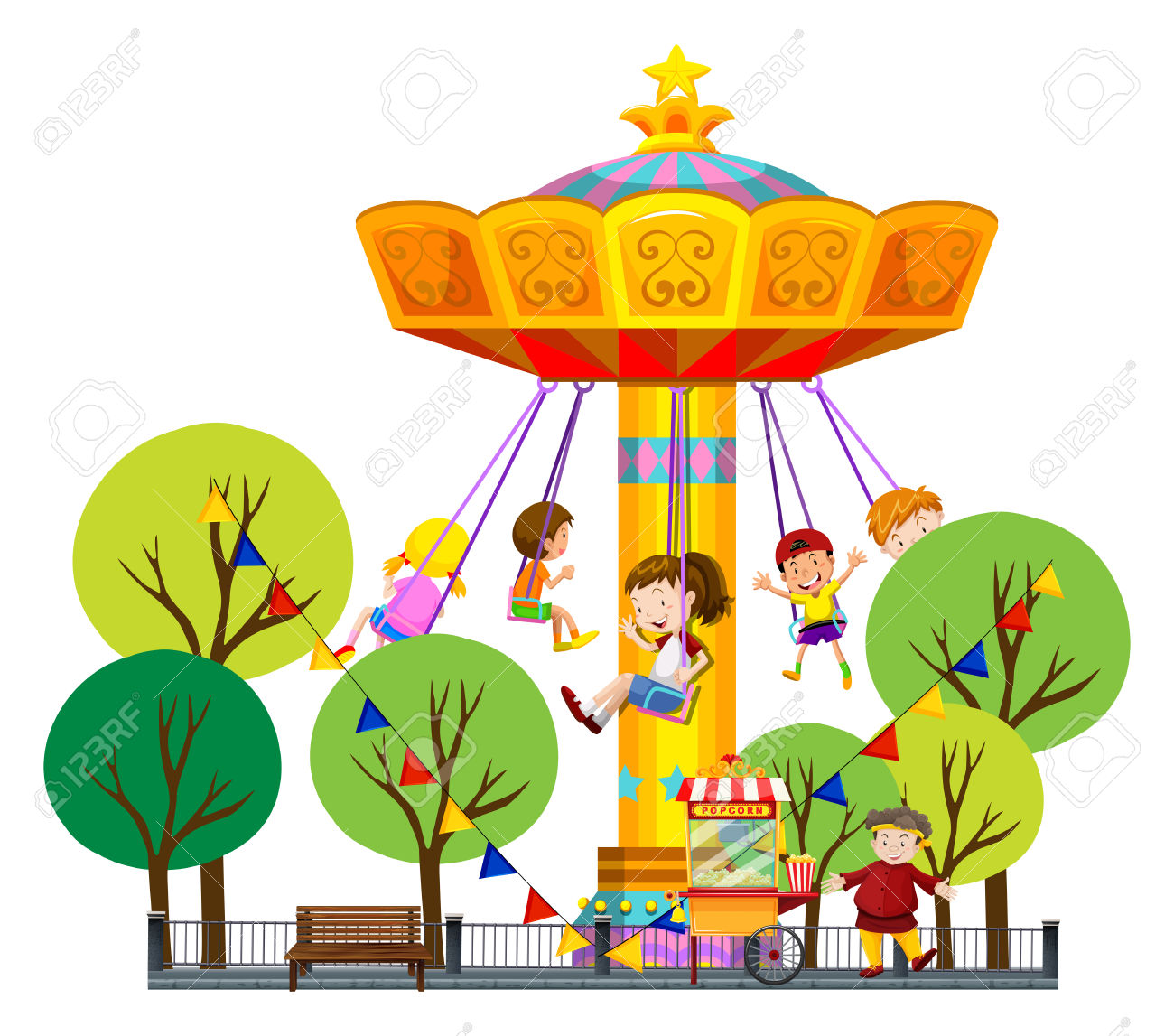 1300x1147 Swing Clipart Children Park