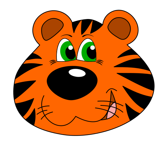529x465 Free To Use Amp Public Domain Tiger Clip Art