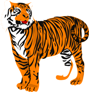 288x299 Tiger Clip Art