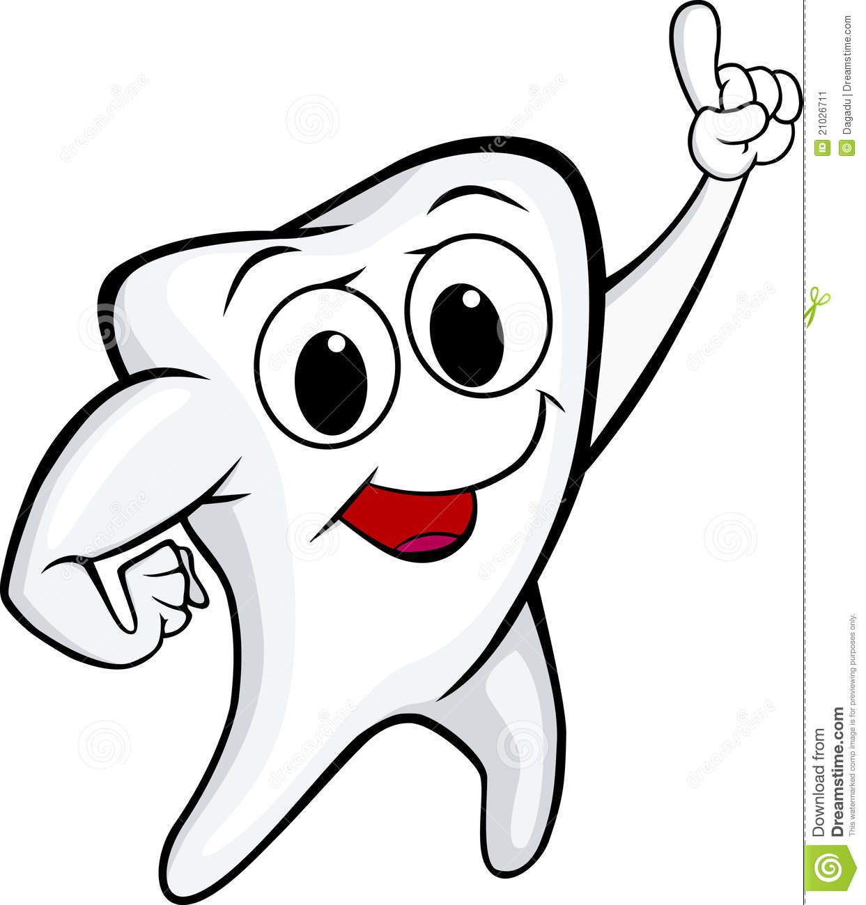 Cute Tooth Clipart | Free download on ClipArtMag