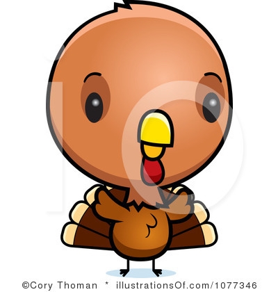 400x420 Turkey Clipart Cute