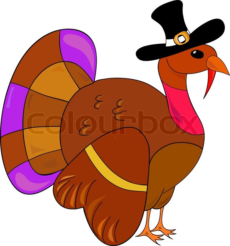 751x800 Turkey Clipart For Thanksgiving Day Stock Vector Colourbox