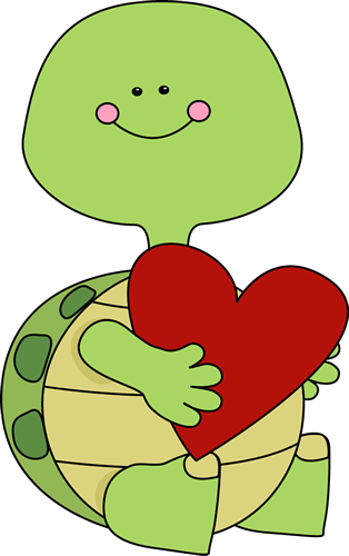 314x500 Valentine's Day Turtle Clip Art