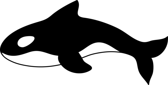 550x278 Orca Clip Art 2
