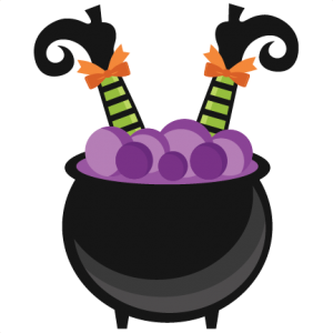 300x300 Witch In Cauldron Miss Kate Cuttables Halloween