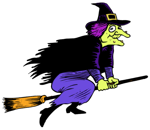 600x518 Cute Halloween Witch Clipart