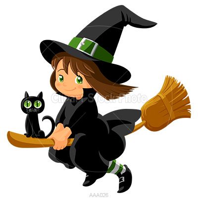 400x400 Cute Halloween Witch Clip Art The Art Mad