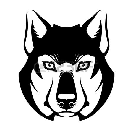 450x450 Wolf Clipart Face