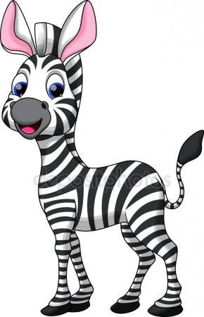 290x450 Cute Zebra Cartoon Stock Images Page Everypixel