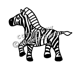 300x300 Zebra Clip Art Black And White Clipart Panda