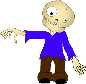 300x293 Living Dead Clipart Image