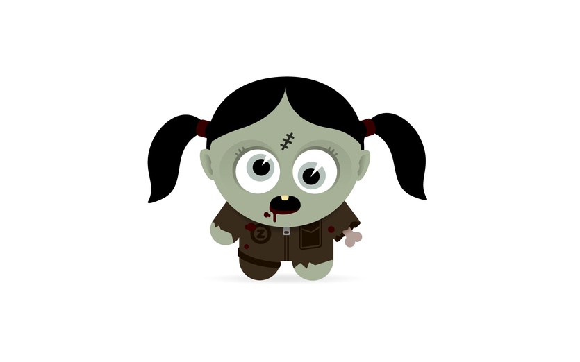 835x522 Zombie Girl By Paul Mcdougall On Storybird