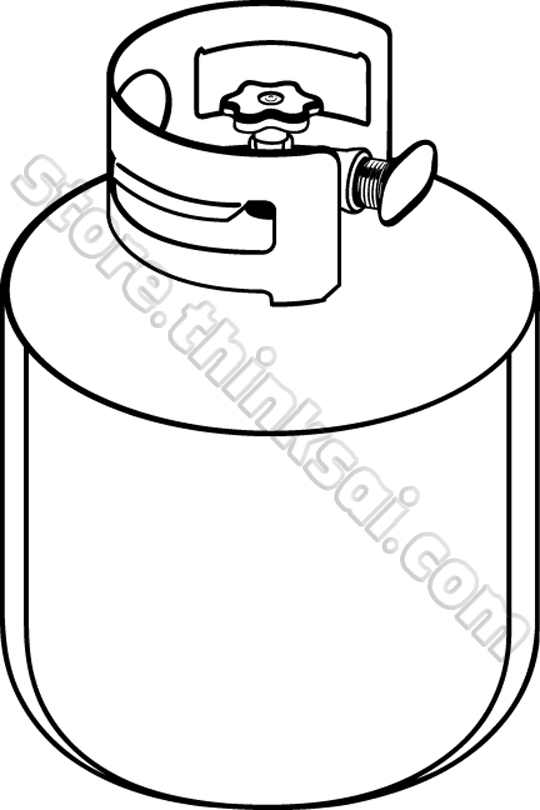 540x810 Propane Cylinder Clip Art Cliparts