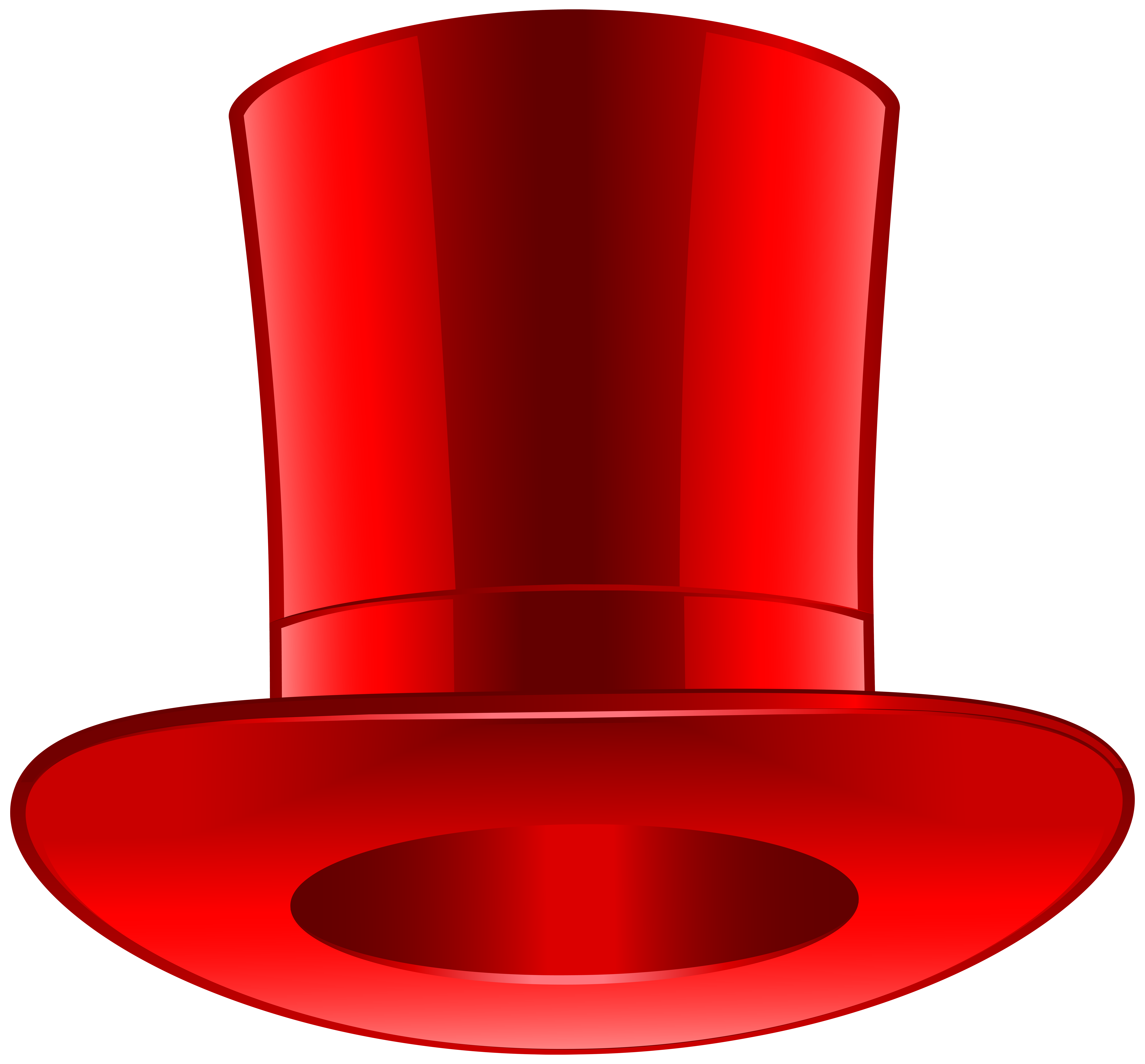 8000x7435 Red Top Hat Png Clip Art