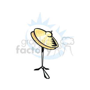 300x300 Royalty Free Crash Cymbals On A Boom Stand 150455 Vector Clip Art
