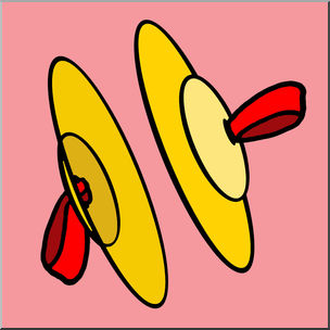 304x304 Clip Art Finger Cymbals Color Clipart Panda