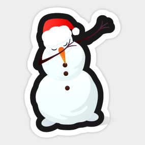 285x285 Snowman Dab Dance