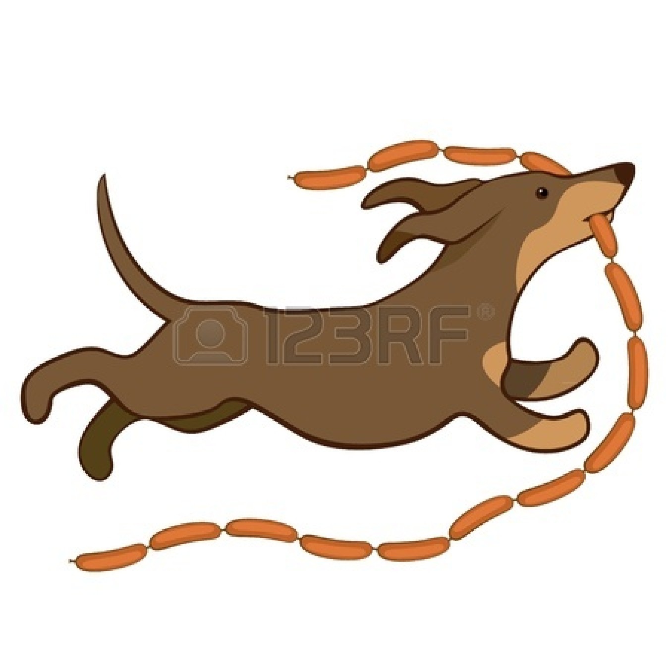 1350x1350 Long Clipart Sausage Dog
