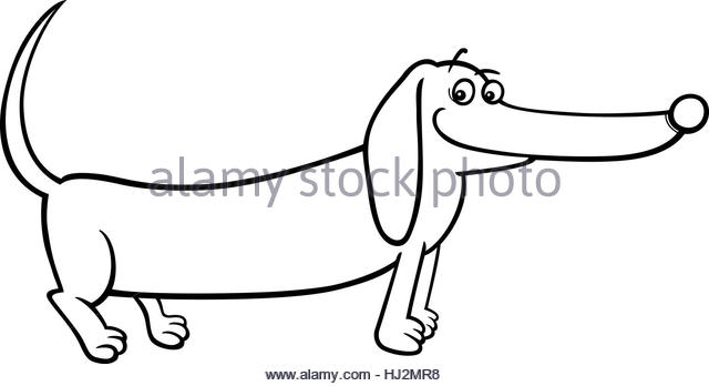 640x348 Dog Cartoon Drawing Sitting Vector Stock Photos Amp Dog Cartoon