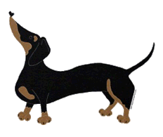 232x195 Dachshund Clipart