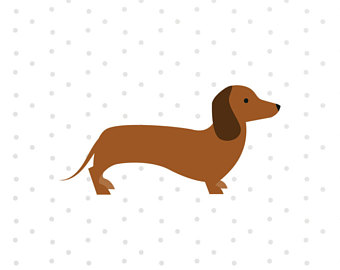 340x270 Dachshund Vector Etsy