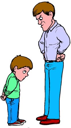 250x448 Clip Art Annoyed Dad Clipart
