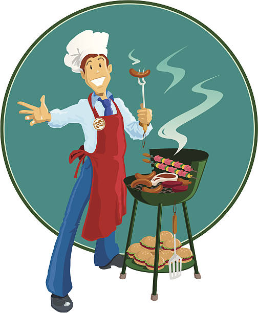 504x612 Barbecue Clipart Dad