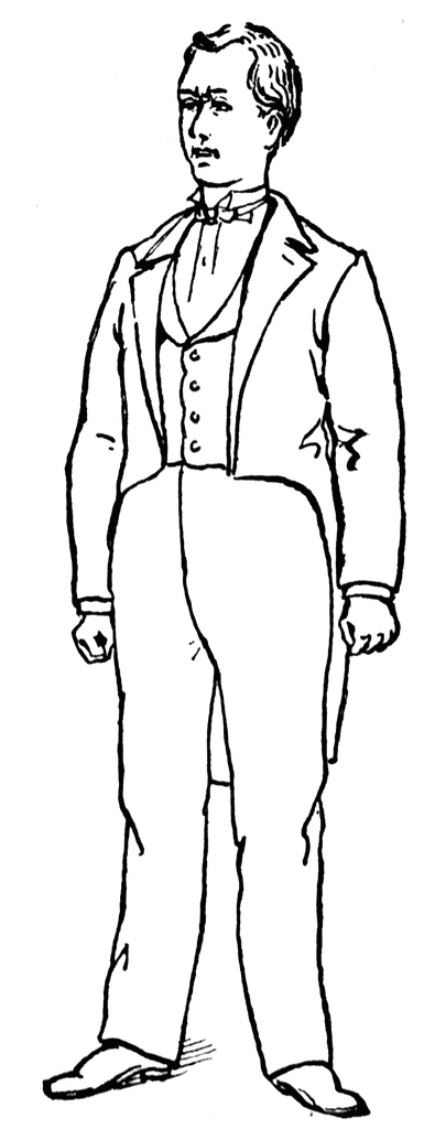 395x1024 Person Clipart Black And White Cliparts