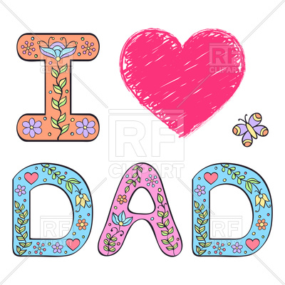 400x400 I Love Dad