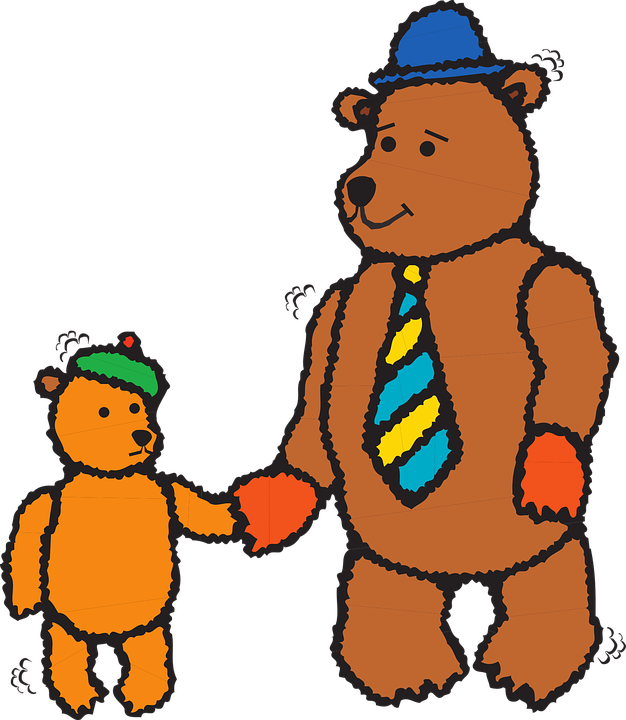 626x720 Cub Clipart Daddy Bear