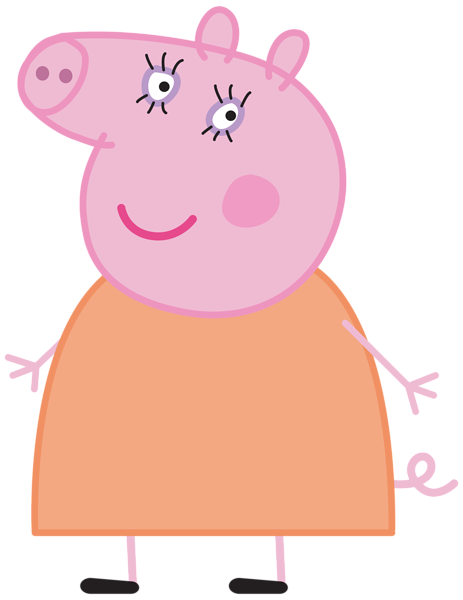 463x600 Daddy Pig Clipart