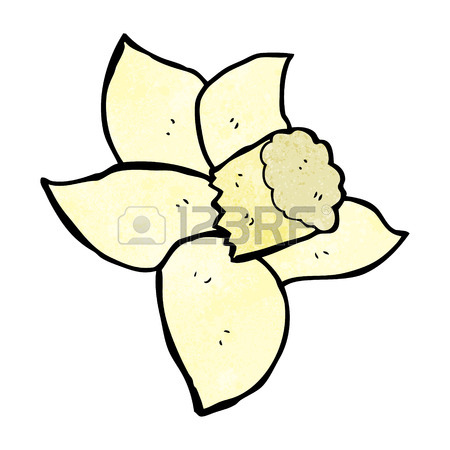 450x450 Cartoon Daffodil Royalty Free Cliparts, Vectors, And Stock
