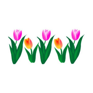 300x300 Free Spring Flower Clipart