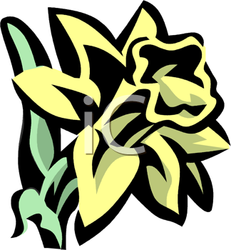 324x350 Royalty Free Daffodil Clip Art, Flower Clipart