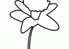 235x165 Extraordinary Idea Daffodil Clip Art Clipart Black And White Panda