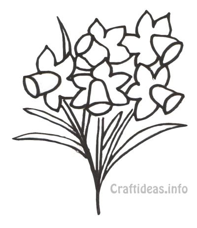400x464 Free Spring Coloring Page For Kids
