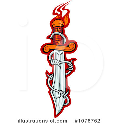 400x420 Dagger Clipart
